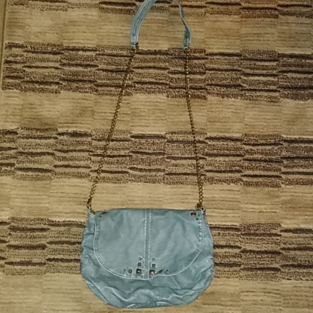 Blue purse